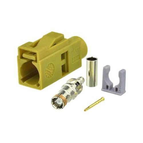 Elecbee Fakra Video Connector K Female Curry RG316 RG174 KabelsteckeR-Für Sirius XM Autoradio von Elecbee