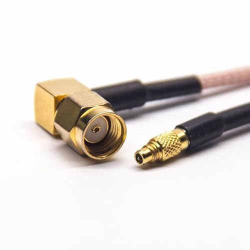 Elecbee MMCX SMA Kabel SMA Winkelstecker RP auf geraden MMCX-Stecker mit RG316 von Elecbee
