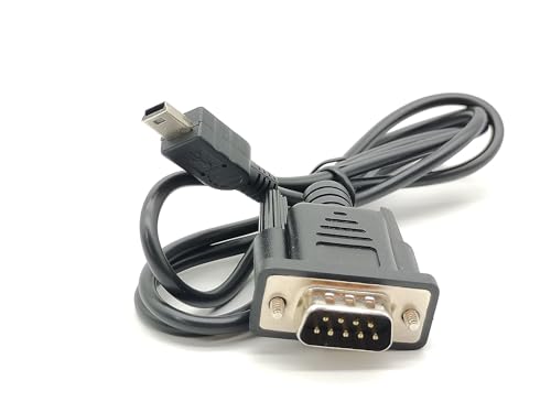 Elecbee Mini USB auf RS232 Seriell Adapter Konverter Kabel RS232 DB9 Stecker 1 m von Elecbee