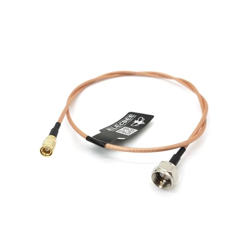 Elecbee SMB Stecker auf F-Stecker Kabelmontage Kabel RG316 60cm von Elecbee
