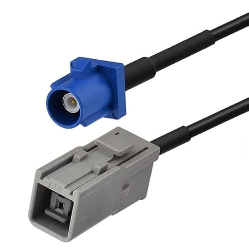 Fakra Antennekabel Fakra Stecker C zu HRS GT5-1S Grau RF Kabel RG174 für RadioAntenne von Elecbee