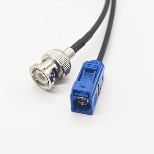 Fakra BNC Adapterkabel RG174 mit 1 meter Fakra C Buchse auf BNC Stecker von Elecbee