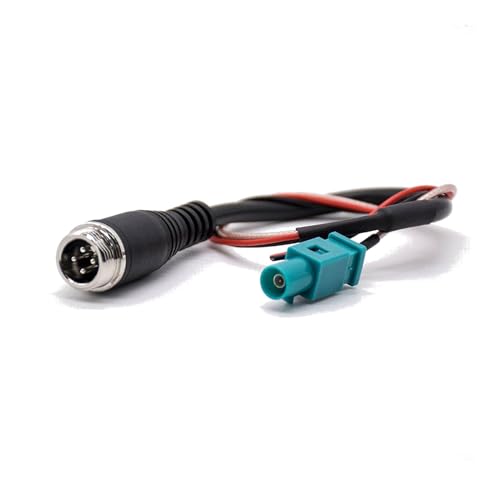 Fakra Z-Typ-Steckverbinder, gerader Stecker auf GX12 4-poliger Stecker, Kabelbaum Fakra Z-Typ-Steckverbinder, gerader Stecker auf GX12 4-poliger Stecker, Kabelbaum von Elecbee