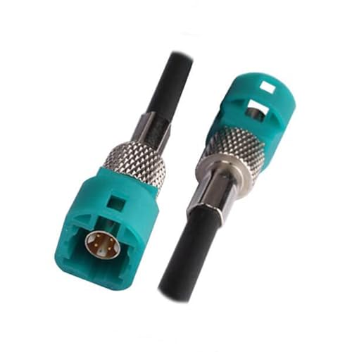 Elecbee HSD Fakra Stecker, 4-polig, Z-Code, Kabel, Montage 1 m von Elecbee