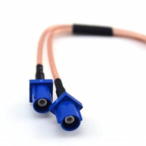 SMA Stecker Kabel 2 in 1 Dual Fakra C Stecker auf SMA Stecker Verlängerungskabel RG316 15cm von Elecbee