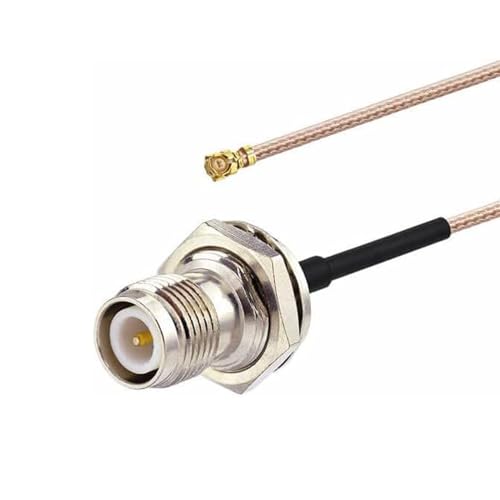 TNC-Steckverbinder RP Buchse Schott zu IPX U.FL RF Koaxialkabel RG178 20cm von Elecbee