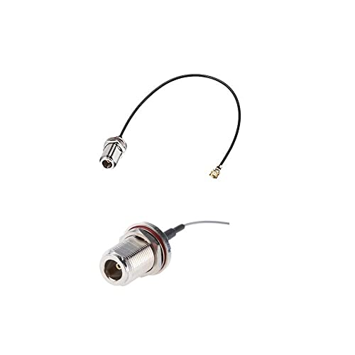 UFL Ipex auf N Buchse RF Antennenstecker RF Koaxialkabel Überbrückungskabel 15 cm Pigtail Kabel von Elecbee