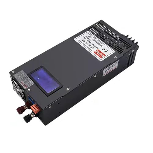 2000W Schaltnetzteil 12V 166A 150V 13A Einstellbare Lithium Blei-Säure LiFePO4 Batterieladegerät mit Display (0-60V 0-33A) von Elecharger