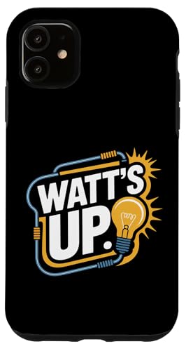 Watt's Up Energy Glühbirne Enthusiast Hülle für iPhone 11 Watt's Up Energy Glühbirne Enthusiast Hülle für iPhone 11 von Electric Humor Light Bulb Enthusiasts