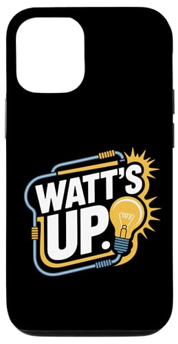 Watt's Up Energy Glühbirne Enthusiast Hülle für iPhone 12/12 Pro Watt's Up Energy Glühbirne Enthusiast Hülle für iPhone 12/12 Pro von Electric Humor Light Bulb Enthusiasts