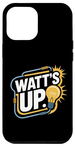 Watt's Up Energy Glühbirne Enthusiast Hülle für iPhone 12 Pro Max Watt's Up Energy Glühbirne Enthusiast Hülle für iPhone 12 Pro Max von Electric Humor Light Bulb Enthusiasts