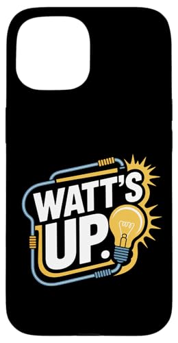 Watt's Up Energy Glühbirne Enthusiast Hülle für iPhone 15 Watt's Up Energy Glühbirne Enthusiast Hülle für iPhone 15 von Electric Humor Light Bulb Enthusiasts