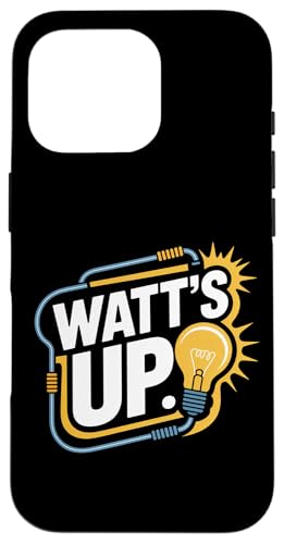 Watt's Up Energy Glühbirne Enthusiast Hülle für iPhone 16 Pro Watt's Up Energy Glühbirne Enthusiast Hülle für iPhone 16 Pro von Electric Humor Light Bulb Enthusiasts