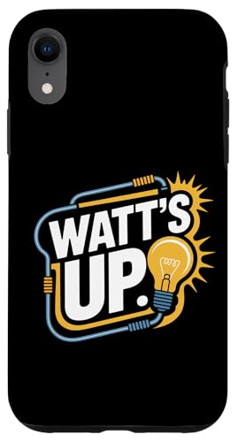 Watt's Up Energy Glühbirne Enthusiast Hülle für iPhone XR Watt's Up Energy Glühbirne Enthusiast Hülle für iPhone XR von Electric Humor Light Bulb Enthusiasts