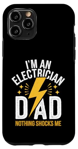 Elektriker Ich bin Elektriker Papa Nichts schockiert mich Hülle für iPhone 11 Pro von Electrician Electrical Craftsman