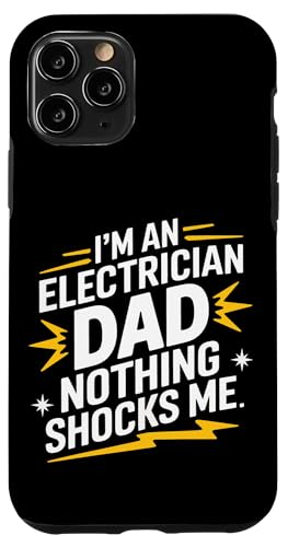 Elektriker Ich bin Elektriker Papa Nichts schockiert mich Hülle für iPhone 11 Pro von Electrician Electrical Craftsman
