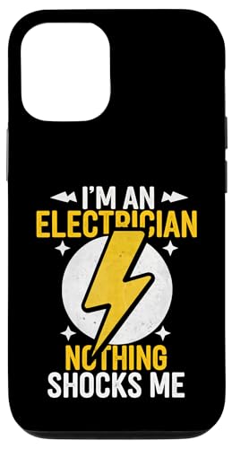 Elektriker Ich bin Elektriker Papa Nichts schockiert mich Hülle für iPhone 12/12 Pro von Electrician Electrical Craftsman