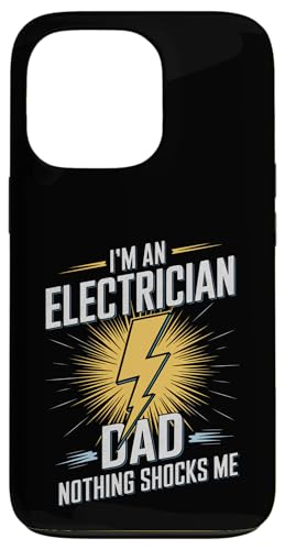 Elektriker Ich bin Elektriker Papa Nichts schockiert mich Hülle für iPhone 13 Pro von Electrician Electrical Craftsman