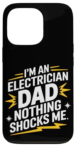 Elektriker Ich bin Elektriker Papa Nichts schockiert mich Hülle für iPhone 13 Pro von Electrician Electrical Craftsman