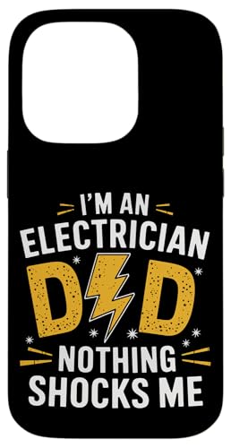 Elektriker Ich bin Elektriker Papa Nichts schockiert mich Hülle für iPhone 14 Pro von Electrician Electrical Craftsman