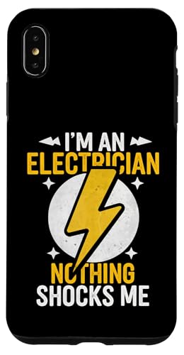 Elektriker Ich bin Elektriker Papa Nichts schockiert mich Hülle für iPhone XS Max Elektriker Ich bin Elektriker Papa Nichts schockiert mich Hülle für iPhone XS Max von Electrician Electrical Craftsman