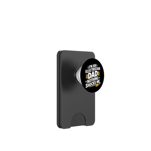 Elektriker Ich bin Elektriker Papa Nichts schockiert mich PopSockets PopWallet für MagSafe von Electrician Electrical Craftsman