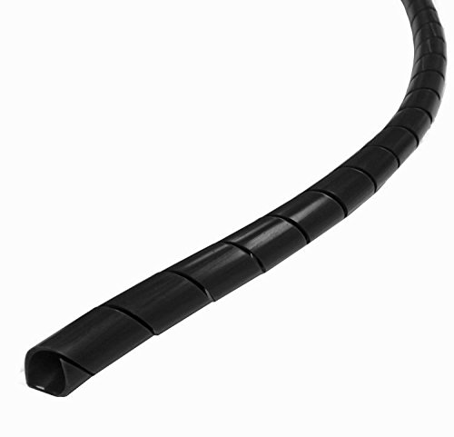 Spirale Kabel Wrap 1.25 Inch Diameter | 50 Feet schwarz Spirale Kabel Wrap 1.25 Inch Diameter | 50 Feet schwarz von Electriduct