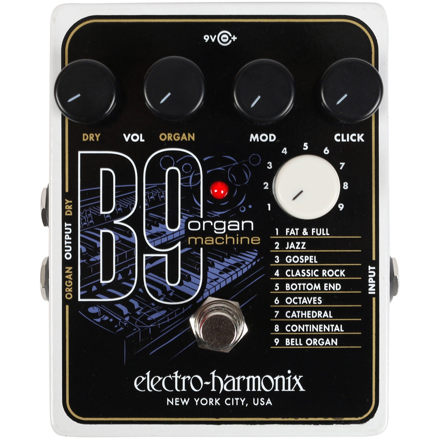 Electro Harmonix B9 Organ Machine Effektpedal Electro Harmonix B9 Organ Machine Effektpedal von Electro Harmonix