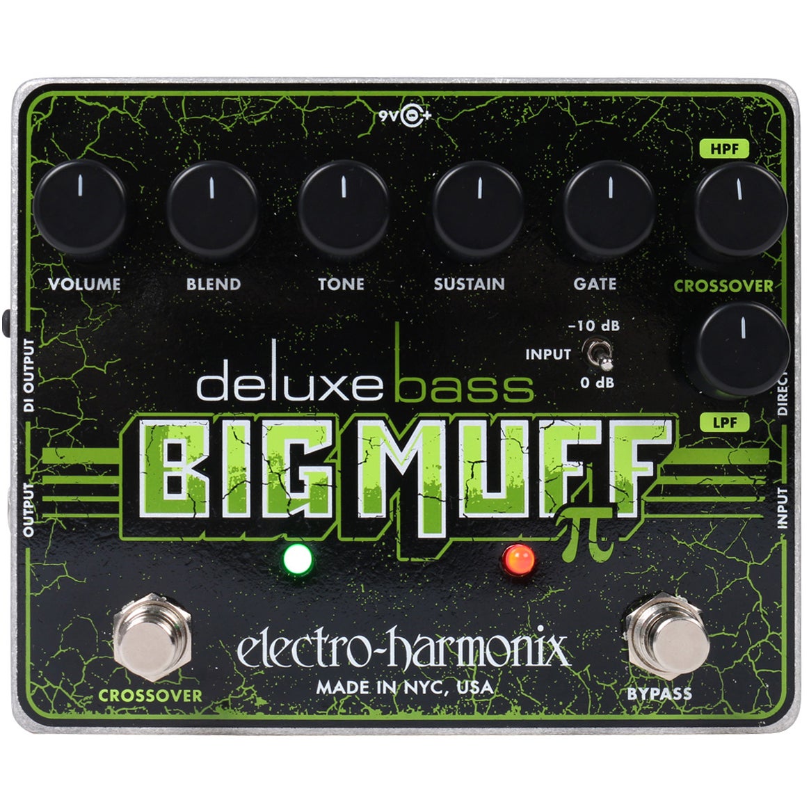 Electro Harmonix Deluxe Bass Big Muff Pi Distortion-Effektpedal für E-Bass Electro Harmonix Deluxe Bass Big Muff Pi Distortion-Effektpedal für E-Bass von Electro Harmonix