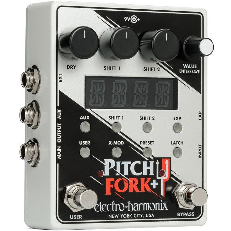 Electro Harmonix Pitch Fork+ Polyphonic Pitch Shifter Effects Pedal Electro Harmonix Pitch Fork+ Polyphonic Pitch Shifter Effects Pedal von Electro Harmonix