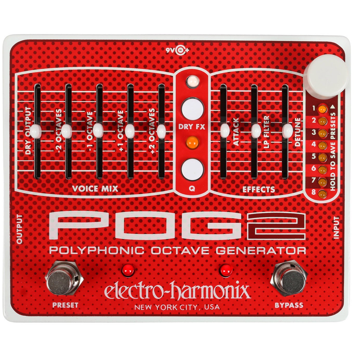 Electro Harmonix Pog 2 Octave Effektpedal für Gitarren Electro Harmonix Pog 2 Octave Effektpedal für Gitarren von Electro Harmonix