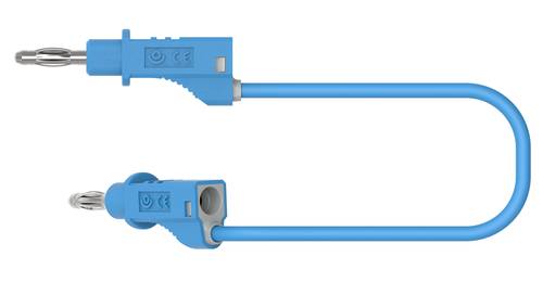 Electro PJP 2117-CD1-100Bl Messleitung [Bananenstecker - Bananenstecker] 1.00m Blau 1St. von Electro PJP