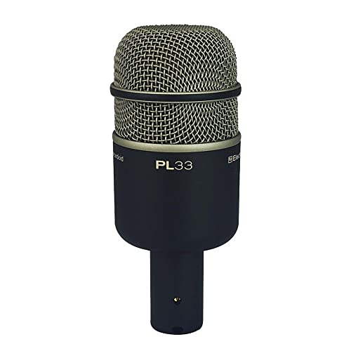 Electro-Voice PL33 Bühnen-/Auftrittsmikrofon Verkabelt Schwarz Mikrofon - Mikrofone (Bühnen-/Auftrittsmikrofon, 20 - 1000 Hz, Superkardioid, 150 Ohm, Verkabelt, XLR-3) von Electro-Voice