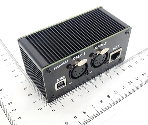 Electroconcept Node 2 Univers Art-net/sACN XLR 5P Audio-Mischpult von Electroconcept