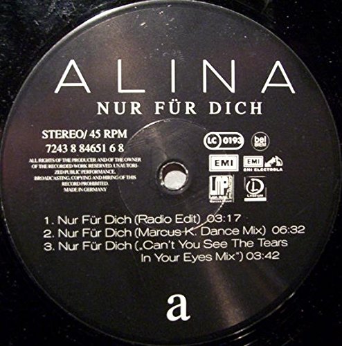 Nur Für Dich [Vinyl Maxi-Single] von Electrola (EMI)