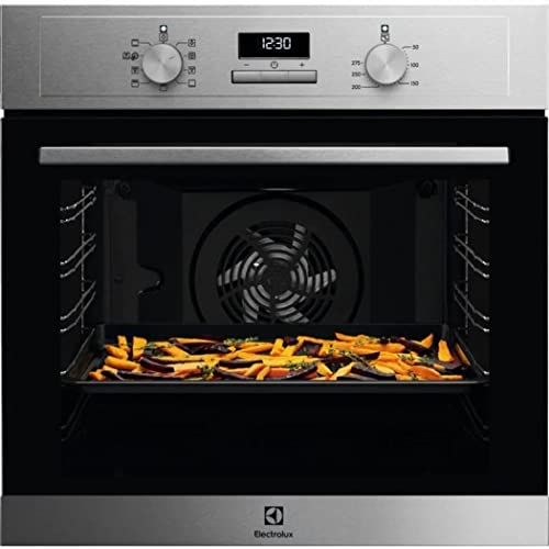 Electrolux Serie 700 Multi-Funktions-Einbauofen AirFry, Fassungsvermögen 72 l, EOM3H00X, Klasse A, Pizzafunktion, 589 x 594 x 568 mm, Edelstahl Electrolux Serie 700 Multi-Funktions-Einbauofen AirFry, Fassungsvermögen 72 l, EOM3H00X, Klasse A, Pizzafunktion, 589 x 594 x 568 mm, Edelstahl von Electrolux