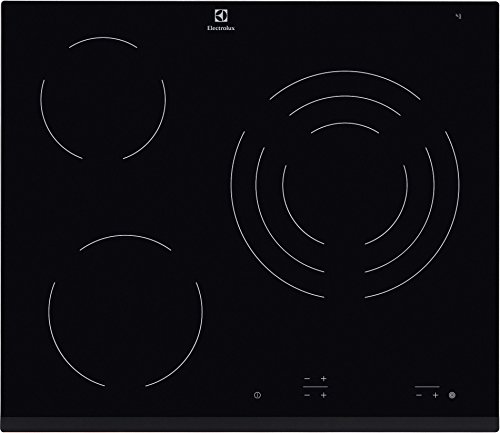 Electrolux ehf6232fok Platte – Platten (integriert, Induktion, verre-céramique, schwarz, griffig, oben rechts) von Electrolux