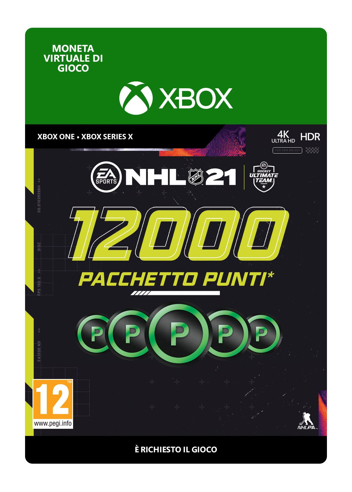 Pakiet 12000 punktów NHL 21* Pakiet 12000 punktów NHL 21* von Electronic Arts