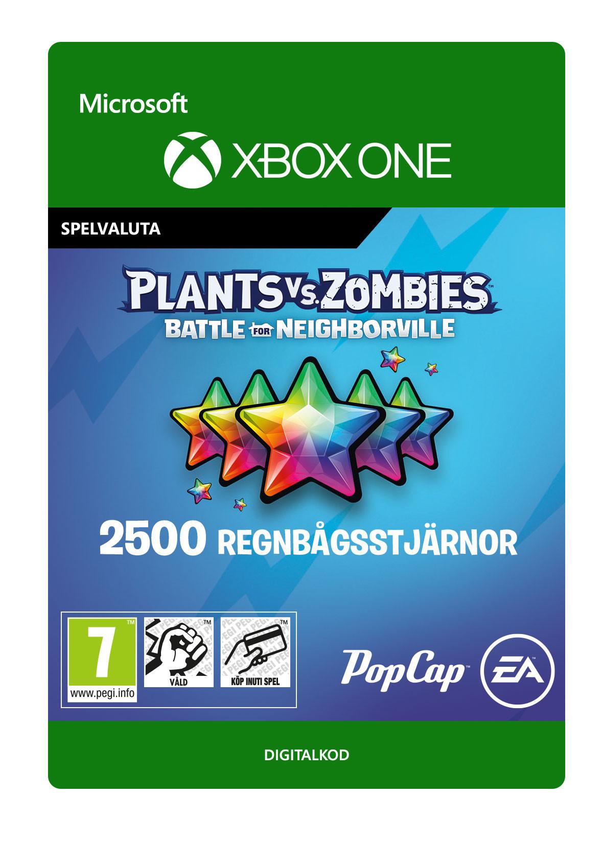 2500 REGNBÅGSSTJÄRNOR PLANTS VS. ZOMBIES BATTLE FOR NEIGHBORVILLE™ von Electronic Arts
