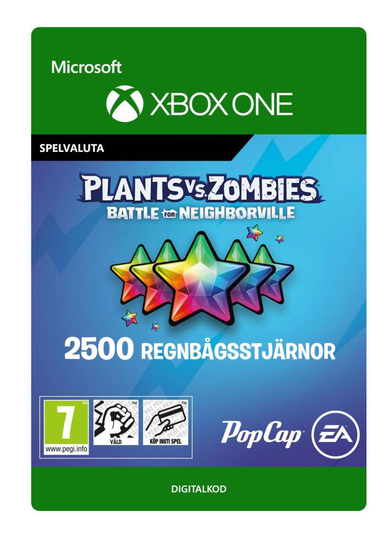 2500 REGNBÅGSSTJÄRNOR PLANTS VS. ZOMBIES BATTLE FOR NEIGHBORVILLE™ von Electronic Arts