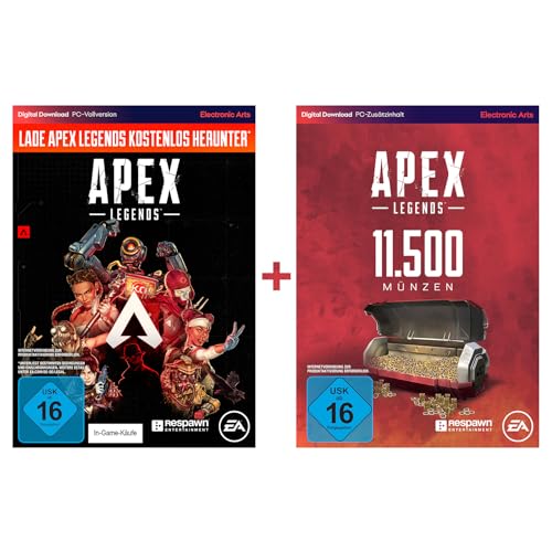 APEX Legends Game + APEX Legends 11500 COINS PCWin | Download Code EA App - Origin | Deutsch von Electronic Arts