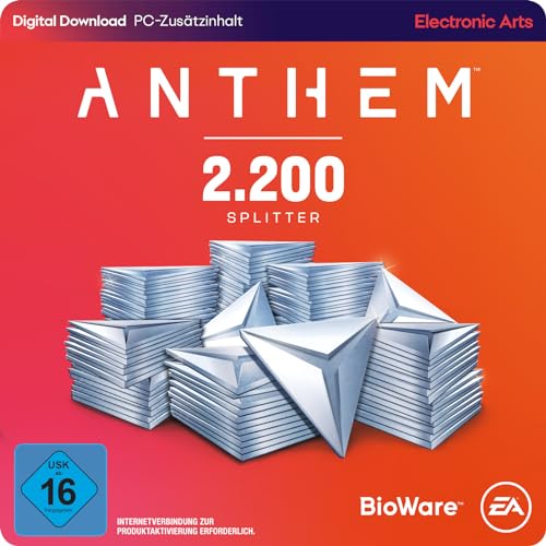 Anthem - 2200 Shards Pack PC Download - Origin Code von Electronic Arts
