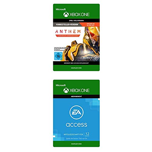 Anthem Legion of Dawn Edition [Xbox One Download Code] + EA Access Jahresmitgliedschaft [Download code] von Electronic Arts
