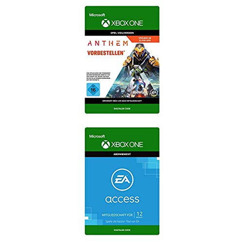Anthem Standard Edition [Xbox One Download Code] + EA Access Jahresmitgliedschaft [Download code] von Electronic Arts