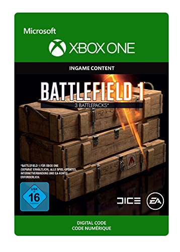 Battlefield 1: Battlepack X 3 [Xbox One - Download Code] von Electronic Arts