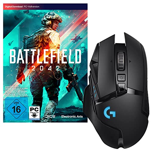 Battlefield 2042 Standard Edition - PC Code - Origin + Logitech G502 Lightspeed kabellose Gaming-Maus von Electronic Arts