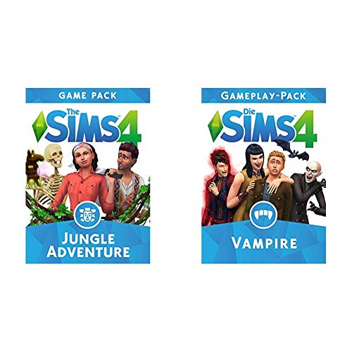 Die SIMS 4 - Dschungel Abenteuer Game Pack DLC | PC Download - Origin Code & Die Sims 4 - Vampire DLC [PC Origin - Instant Access] von Electronic Arts