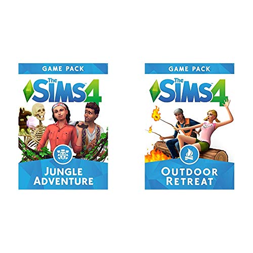 Die SIMS 4 - Dschungel Abenteuer Game Pack DLC | PC Download - Origin Code & THE SIMS 4 - Outdoor Retreat Edition DLC |PC Origin Instant Access von Electronic Arts