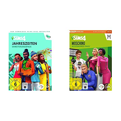 Die SIMS 4 - Seasons Expansion Pack - Seasons DLC | PC Download - Origin Code & Sims 4 - Moschino Stuff Pack DLC | PC Download - Origin Code von Electronic Arts