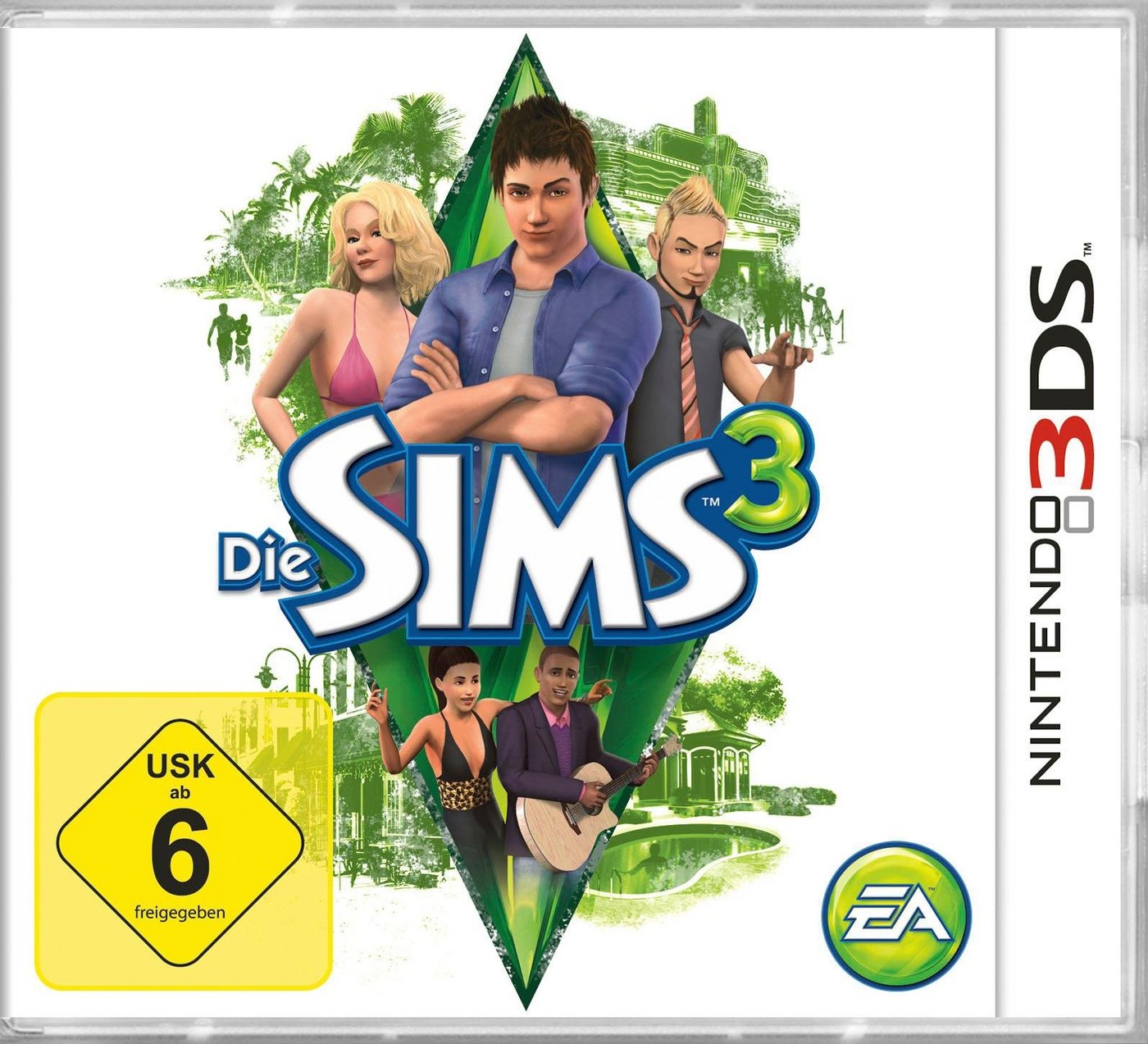 Die Sims 3 Nintendo 3DS, Software Pyramide von Electronic Arts